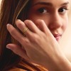 RS Pure by Ross-Simons 18kt Gold Vermeil Knot Ring - 2 of 4
