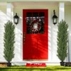 COWLOWN 6Ft 2 Piece Artificial Topiary Trees, UV - Protected Pine & Cypress for Outdoor Decor in Front Porch, Patio Planters - 3 of 4
