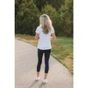 City Threads Women's Capri Leggings, 100% Cotton, USA-Made Comfortable Everyday Wear - image 4 of 4