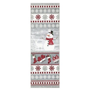 COZONY Machine Washable Christmas Area Rug with Non-Slip Backing - 1 of 4