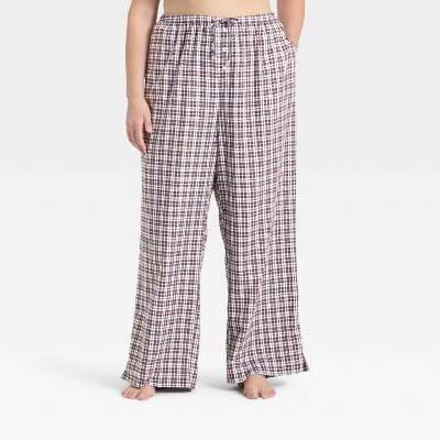 Women's Plaid Pajama Pants - Wild Fable™