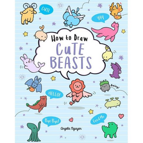 How To Draw 101 Cute Stuff For Kids: Simple and Easy Step-by-Step Guide Book to Draw Everything like Animals, Gift, Avocado and more with Cute Style [Book]