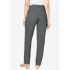 Jessica London Women's Plus Size Stretch Cotton Chino Straight Leg Pant - 3 of 4
