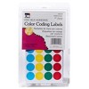 Charles Leonard Self-Adhesive Color-Coding Labels, Assorted Colors, 1000 Per Pack, 12 Packs - 2 of 2