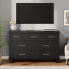 Garvee Dresser for Bedroom with 7 Drawers, Modern Chest of Drawers Closet with Metal Handle, Wooden Dresser Organizer, for Bedroom, Living Room - 4 of 4
