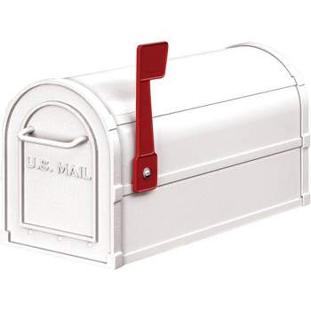 Salsbury Industries Heavy Duty Rural Mailbox - White