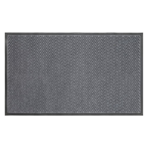 3'X5' Gateway Utility Doormat Charcoal - Mohawk, Gray