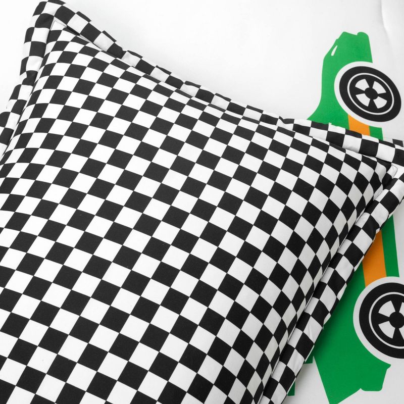Kids' Racing Cars Reversible Oversized Comforter Set - Lush Décor, 6 of 10