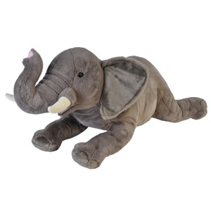 Wild Republic Cuddlekins Jumbo African Elephant Stuffed Animal, 30 Inches - 1 of 1