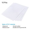 Unique Bargains A6 Self-Sealing Laminating Sheets for Photo Paper Menu 10 Pcs - 3 of 4