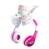 eKids JoJo Siwa Bluetooth Headphones for Kids, Over Ear Headphones with Microphone - Pink (JJ-B52.EXv0) - 2 of 4