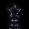 vidaXL Christmas Cone Tree Cold White 1400 LEDs 5x16 ft - 4 of 4