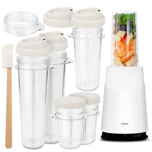 Tribest Personal Blender II Mason Jar Ready (Family 16-Piece Set) - 1 of 4