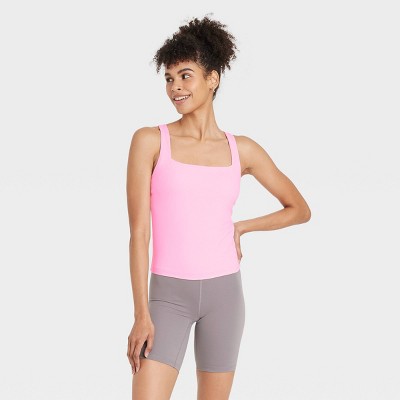 Women's Everyday Soft Square Neck Support Tank Top - All In Motion™