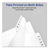 Avery Preprinted Legal Exhibit Side Tab Index Dividers, Allstate Style, 25-Tab, 151 to 175, 11 x 8.5, White, 1 Set - 2 of 4