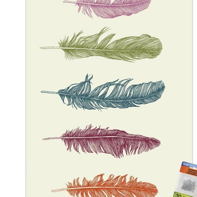 clear push pins bundle