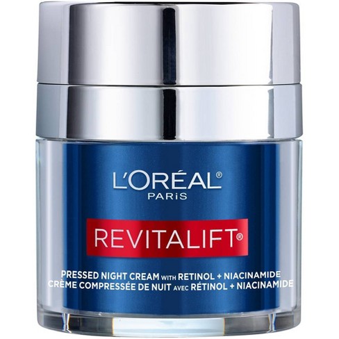 vrouwelijk Voorlopige naam Bewijs L'oreal Paris Revitalift Pressed Night Moisturizer With Retinol And  Niacinamide - 1.7oz : Target