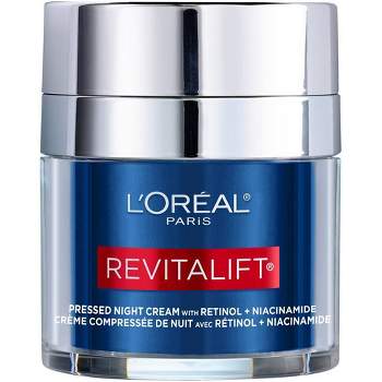 L'Oreal Paris Revitalift Pressed Night Moisturizer with Retinol and Niacinamide - 1.7oz