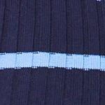navy rib stripe