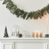 Northlight of 3ct Battery Operated “JOY” LED Christmas Candle Set 6” - White/Black - 4 of 4