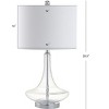 JONATHAN Y Cecile Glass Teardrop LED Table Lamp - 3 of 4