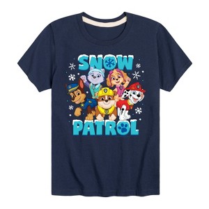 Boys' - Paw Patrol - Snow Patrol Short Sleeve Graphic T-Shirt - 1 of 4