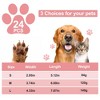 Unique Bargains Dog Disposable Foot Covers 6 Set 24 Pcs - 2 of 4