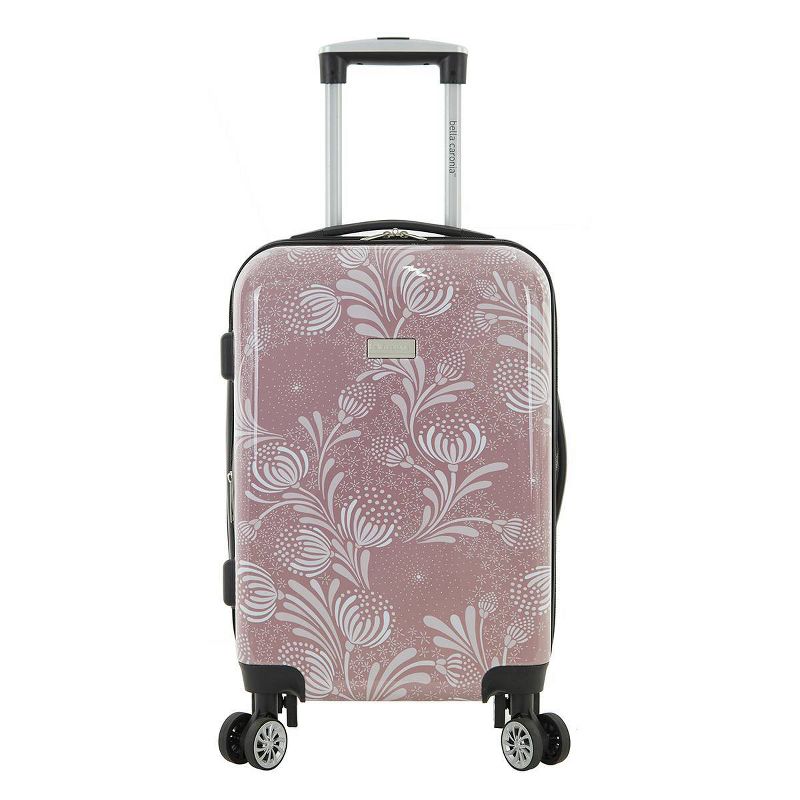 Travelers Club Bella Caronia Posh Expandable Hardside Carry On Spinner Suitcase, 1 of 9