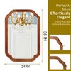 GDFStudio Paelia Modern Country Rounded Corner Decorative Mirror - 3 of 4