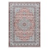 Vintage Washable Area Rug Floral Medallion Rugs for Living Room, Ultra Soft Accent Bedroom Carpet - 4 of 4