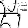Woman Silhouette - Metal Line Art Wall Decor Sculpture - 3 of 4