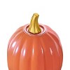 Glass Iridescent Pumpkins Orange - Bullseye's Playground™ - 3 of 3