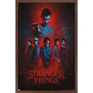 Trends International Netflix Stranger Things: Season 4 - Group Framed Wall Poster Prints - 1 of 4