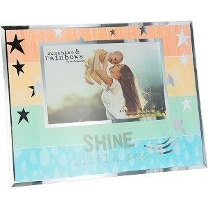 Pavilion Gift Company - Shine Little One - 9.25" x 7.25" Frame (Holds 6" x 4" Photo) - Single Image Frames - 1 of 4
