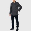 Alpine Swiss Jake Mens Wool Pea Coat Double Breasted Peacoat Jacket - 2 of 4