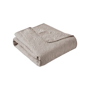 Gracie Mills Sandy Classic Stitch Oversized Quilted Throw Blanket - 1 of 4