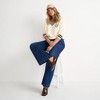 Lands' End Women's Recover High Rise Wide Leg Blue Jeans - 4 of 4