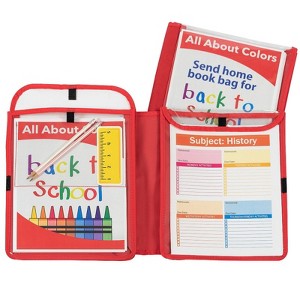 C-Line Homework Connector Folder, Red - 1 of 1
