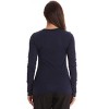 Just Love Women’s Long Sleeve Underscrub T-Shirt – Soft Fitted Undershirt Tee for Nurses, Doctors & Everyday Wear - 3 of 3