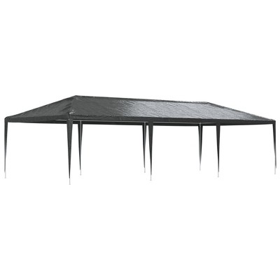 vidaXL Professional Party Tent 13.1'x29.5' Anthracite 0.3 oz/ftÂ²