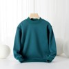 MyKids-USA Baby Solid Color Thickened Autumn Basic Hoodies - 4 of 4