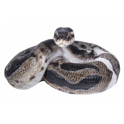 7.76" Polyresin Regius Ball Python Outdoor Statue Brown - Hi-Line Gift