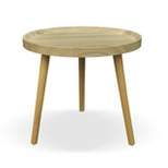 Marquette Traditional Wood Side Table Oak - Christopher Knight Home