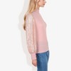 Anna-Kaci Women's Mock Neck Long Sleeve Top Sequin Detail Ribbed Knit Pullover - 4 of 4