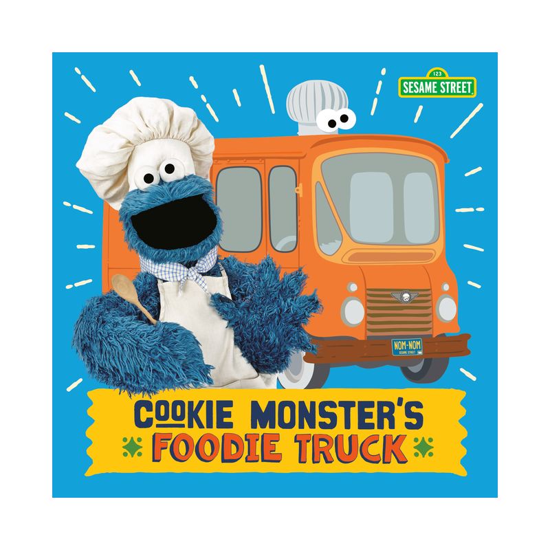 Cookie Monster's Foodie Truck (Sesame Street) - by  Naomi Kleinberg (Board Book), 1 of 2