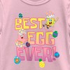 Girl's SpongeBob SquarePants Easter Best Egg Ever Friends T-Shirt - 2 of 4