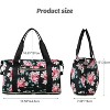 Hachikiko Expandable Travel Duffle Bag,Lightweight Weekender/Overnight/Hospital Bag, Carry-On Tote for Women & Men - 2 of 4
