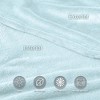 Catalonia Adult Wearable Fleece Blanket Snuggie, Super Soft Cozy Mink Micro Plush Wrap Throws Blanket Robe, Gift for Woman Man - 4 of 4