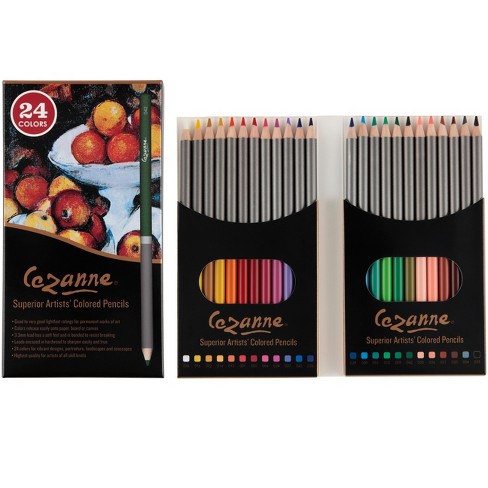 Creative Mark Cezanne Color Pencil Set Of 24 Assorted Colors : Target