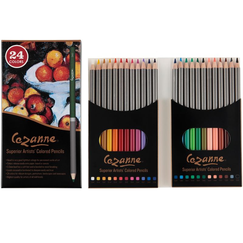 Creative Mark Cezanne Premium Colored Pencils - Highly-Pigmented Drawing Pencils - Coloring Pencils for Drawing, Blending, Coloring, and More -, 1 of 7